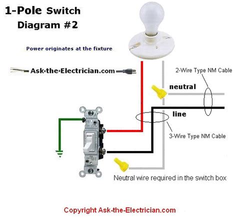 single pole wiring replacement